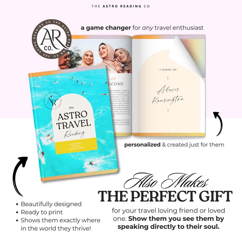 Astrocartography Reading, Personalized Relocation Astrology Report - 38 Page PDF Written By Professional Locational Astrologer image 9