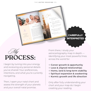 Astrocartography Reading, Relocation Astrology Reading, Relocation Guide, Astromap Astrocartography Chart, Astrology Cartography image 4