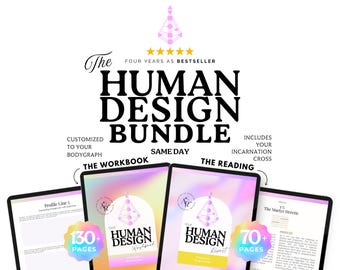Human Design Reading, Human Design Report, Human Design Chart, Human Design Workbook, Human Design Gift, Gift For Spiritual Friend