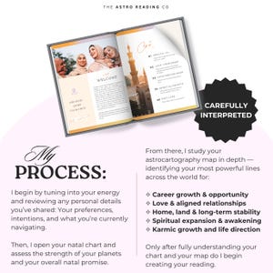 Astrocartography Reading, Personalized Relocation Astrology Report - 38 Page PDF Written By Professional Locational Astrologer image 4