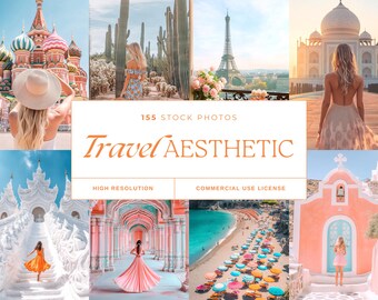 Travel Stock Photo Bundle, Travel Photos, Faceless Digital Marketing, Travel Lifestyle, Astrocartography Photos, Travel Agency Social Media