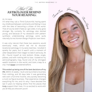 Astrocartography Reading, Relocation Astrology Reading, Relocation Guide, Astromap Astrocartography Chart, Astrology Cartography image 6