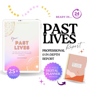 Leitura de Astrologia, Leitura de Vidas Passadas, Análise Detalhada de Mapas, Leitura Espiritual, Presente para Ela, Presentes Personalizados para Ela, Presente de Aniversário