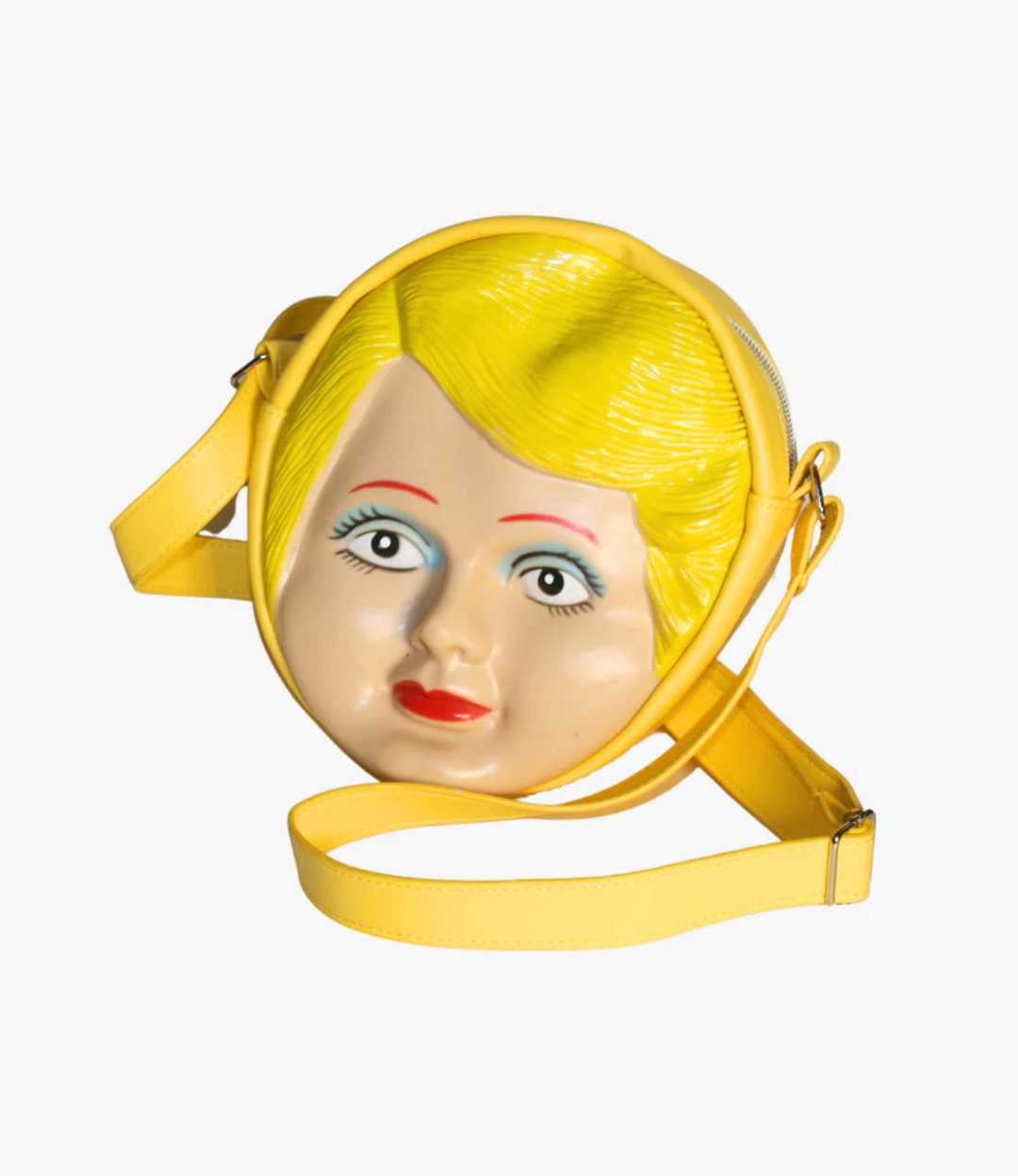 Judy Bag Blow up Doll Purse, Kitschy, Handbag, Upcycled Fashion, Judy