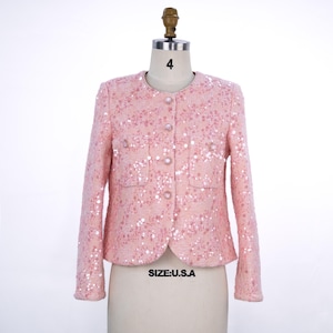 women&#39;s tweed jacket, dress, celebrating life, luxurious, high-quality, Chanel&#39;s style
