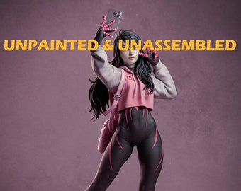 Spidergirl |1/12 scale| Unpainted| Unassembled Kit