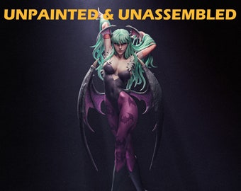 Morrigan Darkstalkers Statue |1/12 scale| Unpainted| Unassembled Kit