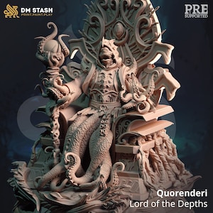 Quorenderi- Lord of the Depth |32 mm Scale | Tabletop | unpainted miniature | DnD | Dungeons and Dragons