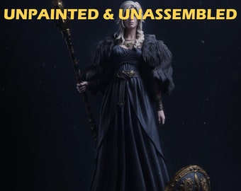 Freyja Statue | 1/12 scale | Unpainted| Unassembled Kit