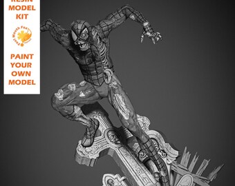 Zombie SpiderMan Statue | Unpainted| Unassembled Kit