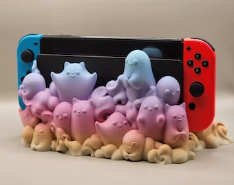 Ghost Cat Switch Dock Cover