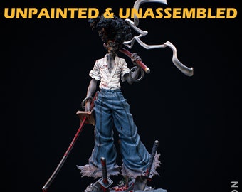 Afro Samurai Statue |1/12 scale| Unpainted| Unassembled Kit - Etsy