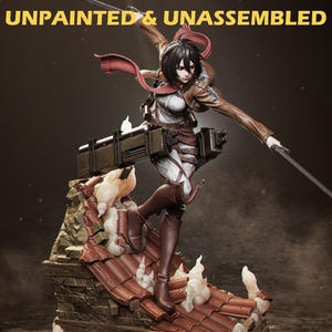 Mikasa  Statue |1/12 scale| Unpainted| Unassembled Kit