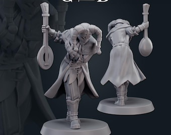 Jester 2 | 32 mm Scale | Tabletop | unpainted miniature | DnD | Dungeons and Dragons