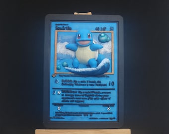Pokémon Kugelschreiber – Squirtle Design, Mit Drehverschluss & Clip, In Geschenkbox