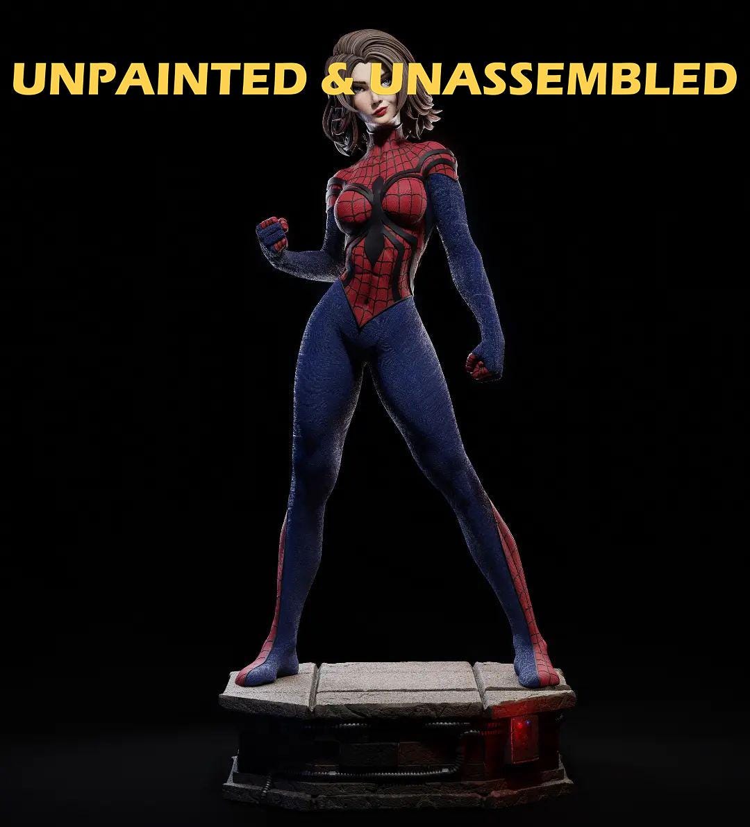 Spidergirl |1/12 scale| Unpainted| Unassembled Kit