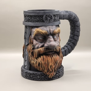 Dwarven Mug Can Holder | 3D Printed