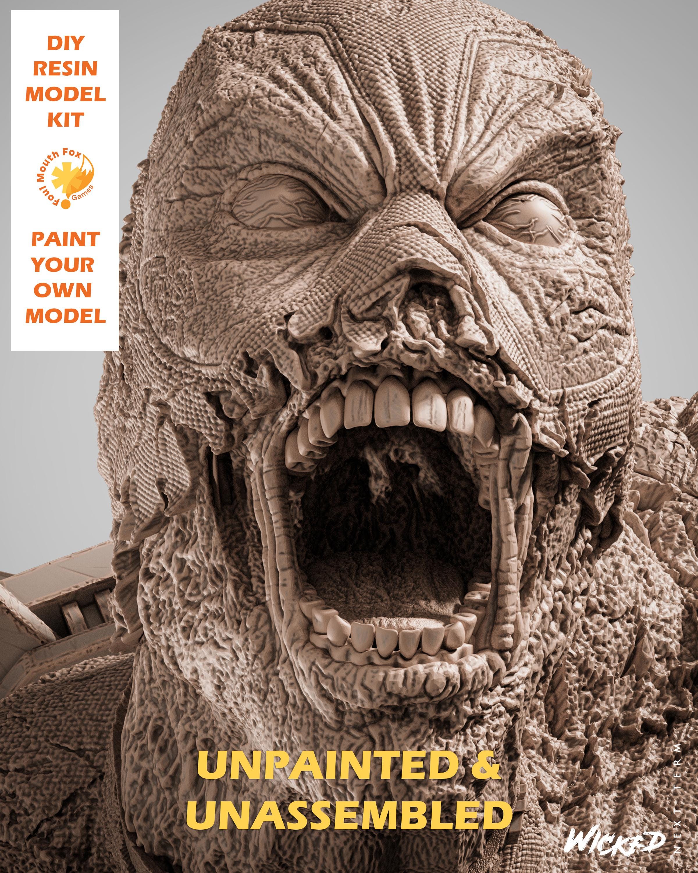 Deadpool Zombie Statue |1/12 Scale| Unpainted| Unassembled Kit - Etsy