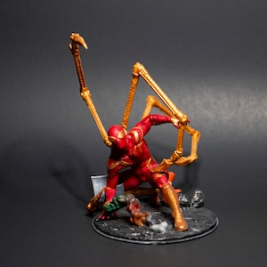 Spiderman Hand Painted Statue