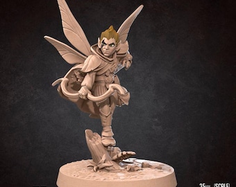 Pixie Ranger | 35 mm Scale | Tabletop | unpainted miniature | DnD | Dungeons and Dragons