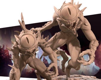 Nothics (Aberration) | 35 mm Scale | Tabletop | unpainted miniature | DnD | Dungeons and Dragons