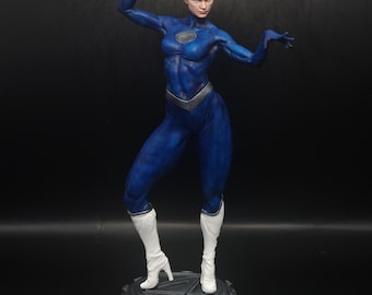 Invisible Woman Hand painted Statue | 1/12 scale|