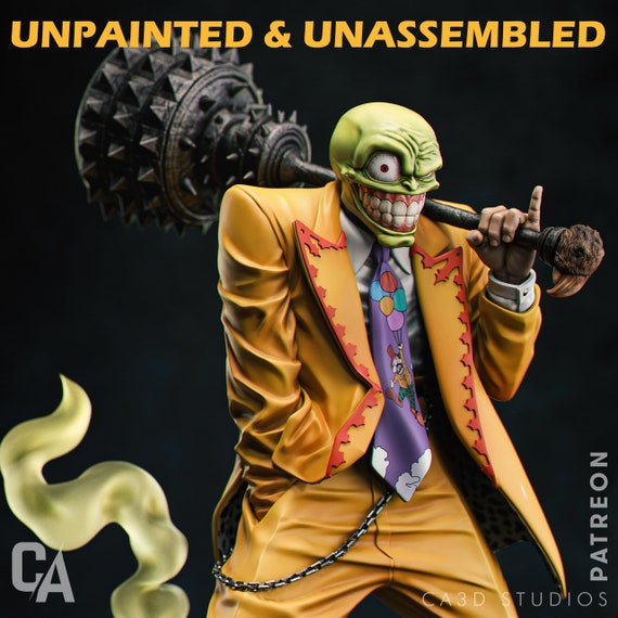 The Mask |1/12 Scale| Unpainted| Unassembled Kit - Etsy