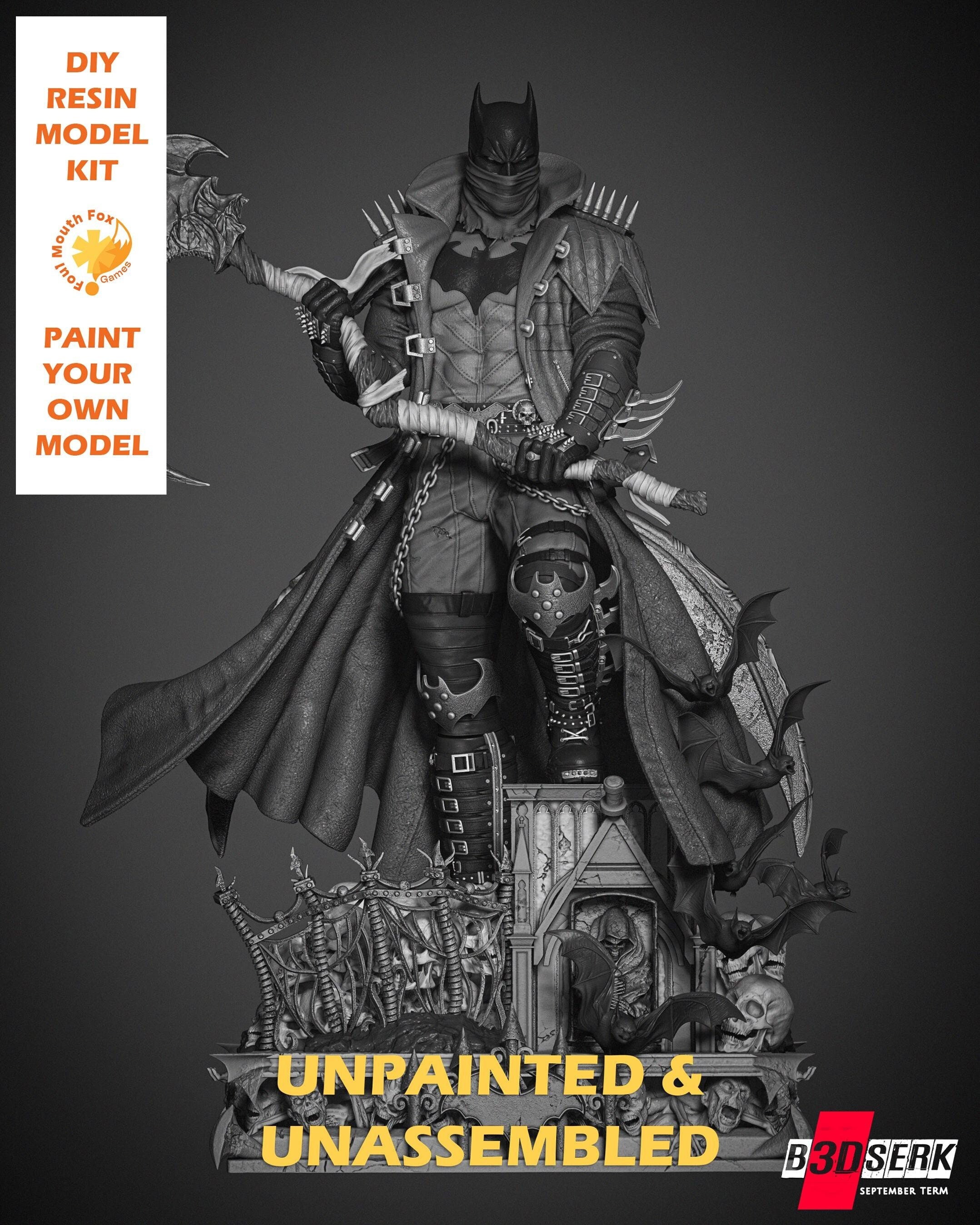 Batman Dark Nights Metal |1/12 Scale| Unpainted| Unassembled Kit