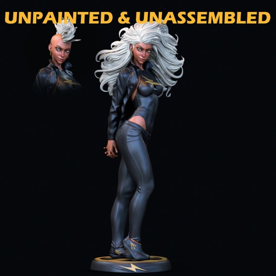 Storm X-men Statue |1/12 Scale| Unpainted| Unassembled Kit - Etsy