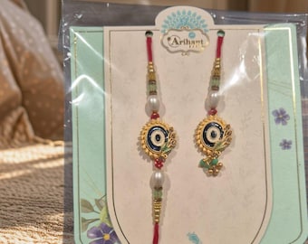 Rakhi for Rakshabandhan || Couple Rakhi || Minakari Rakhi