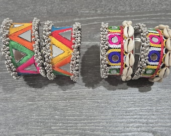 Kada || Girls Kada || Navratri Kada || Hand Jwellery || Cloth bangles