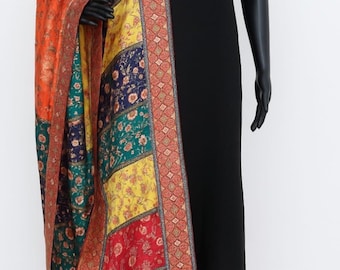 Digital Print Silk Dupatta || Silk Dupatta