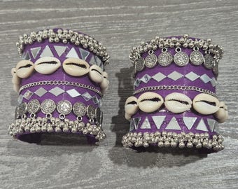 Kada || Navratri Kada || Hand Jwellery || Cloth bangles