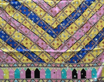 Ethnic Printed Dupatta with Mirror Work | Gotta Patti Border