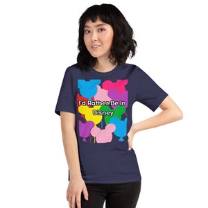 I'd Rather Be in Disney, Disney Tee, Matching Disney Adult