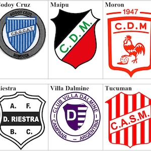 Club Agropecuario Argentino Godoy Cruz Maipu Morón Defensa y Justicia Riestra Villa Dálmine San Martín Juan Tucumán Argentina Parche de fútbol