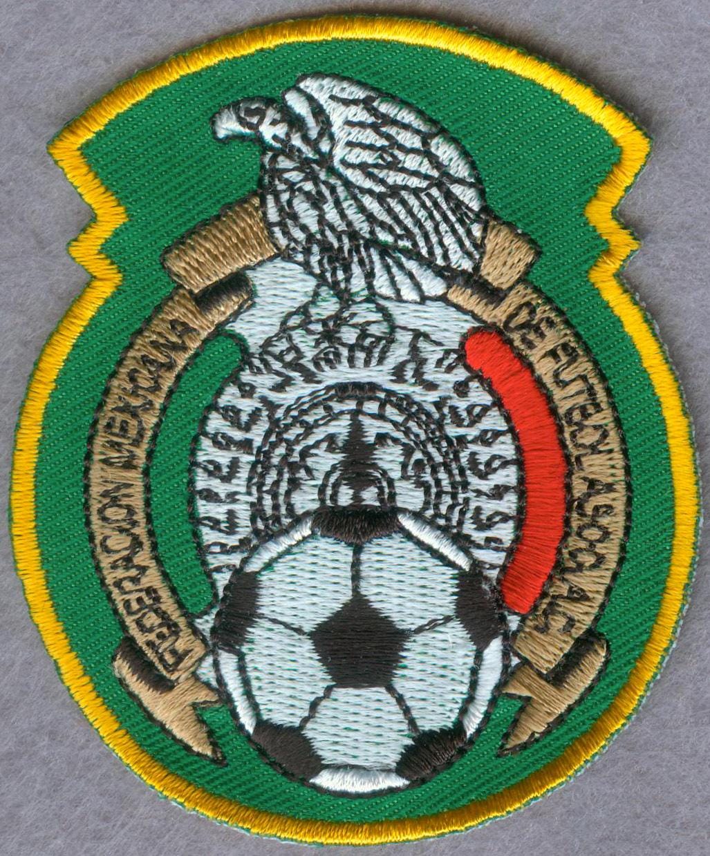 Mexico National Soccer Team Logo HTV Heat Transfer Vinyl Iron On (NOT A Patch)
