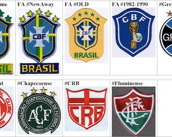 Brazil National Gremio FBPA Fluminense CRB Clube de Regatas Associacao Chapecoense America Futebol RN Natal Football Badge Embroidered Patch