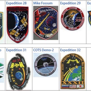 ISS-expedition 27 28 29 30 31 32 Rymden Ron Garan Fragile Oasis Mike Fossum Edoardo Amaldi Atv-3 SpaceX COTS Demo-2 Falcon 9 Dragon Patch