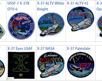 Boeing Otv-5 Afrco X-37b USSF-7 Otv-6 USAF X-37 ALTV White