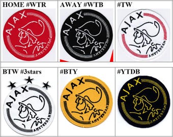AFC Amsterdamsche Football Club Ajax Dutch Netherlands Badge Iron On Embroidered Patch