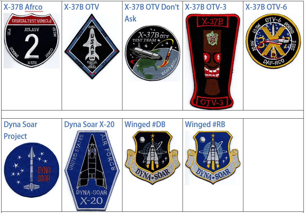 Boeing X-37B Afrco Orbital Test Vehicle Otv USAF Don't Ask OTV-3