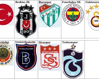Turkey National Galatasaray SK Fenerbahce Besiktas JK Trabzonspor Istanbul Basaksehir FK Bursaspor Genclerbirligi Sivasspor Football Patch