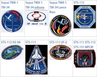 Vuelos espaciales tripulados 2002 Sts-111 UF-2 Sts-113 STS-131 MPLM Sts-112 Iss 9A Soyuz Tma-1 Tm-34 Odissea Patch