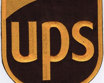 UPS Badge Iron On Embroidered Patch