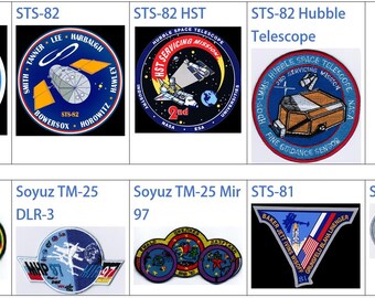 Human Space Flights 1997 Sts-81 MISDE Atlantis Soyuz Tm-25 Dlr-3 Sirius Mir Expedition EO-23 Sts-82 Hubble Telescope Hst Sensor Sts-94 Patch