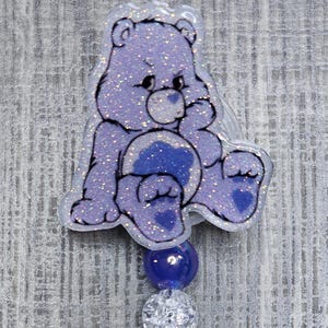 Grumpy Bear Badge Reel