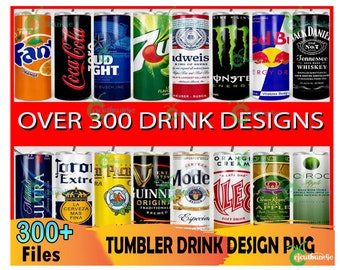 300+ Drink Tumbler Bundle Png, Beer Brand Png, Softdrink Tumbler