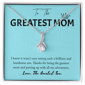 Moederketting, geweldigste moedercadeau, schoonheidsketting, cadeau voor moeder, verleidelijke schoonheidssieraden, ketting voor haar, Moederdagcadeau