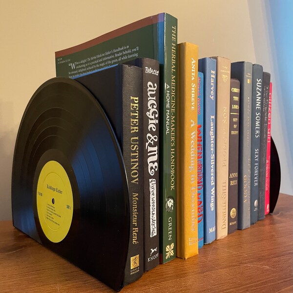 Upcycled Bookends Etsy